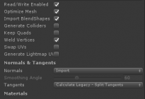 Unity3D白皮书(一)模型导入设置