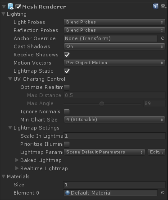Unity3D白皮书(三)MeshRenderer设置 - 第1张 | u3d8技术分享 Unity3D白皮书(三)MeshRenderer设置 - 第1张 | u3d8技术分享